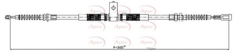 Apec parking brake - parking, cable