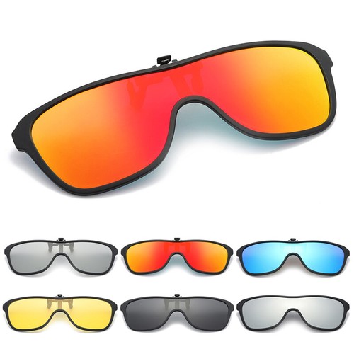 Polarised clip sunglasses - clip,