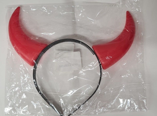 Halloween devil horns headband - halloween,