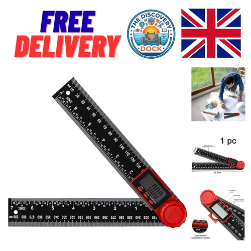 Digital angle ruler with - 7”,