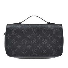 LOUIS VUITTON Zippy XL Long Bifold Wallet Monogram Eclipse BK M61698 96KB138