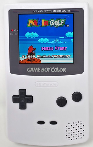 Gameboy color console white - gameboy,