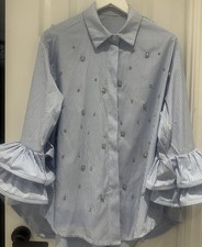 Striped Embellishments Shirt