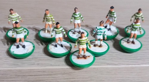 Celtic subbuteo figures - 10,