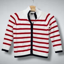 Talbots Sailor Collar Cardigan