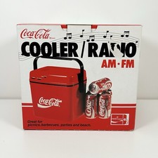 COCA COLA 6-Pack Cooler AM/FM