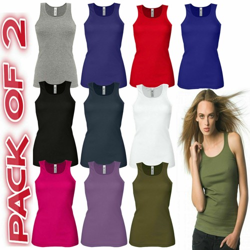 Pack ladies vest womens - pack, 2