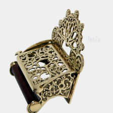 Toilet/Loo Roll Holder Traditional Imperial style Shiny Brass   Contemporary