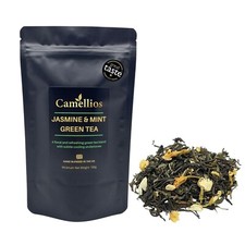Jasmine and mint green - and,