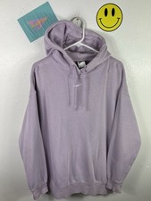 WOMENS NIKE (Oversized) HOODED SWEATSHIRT TOP SIZE LARGE 99p Start SWOOSH TICK