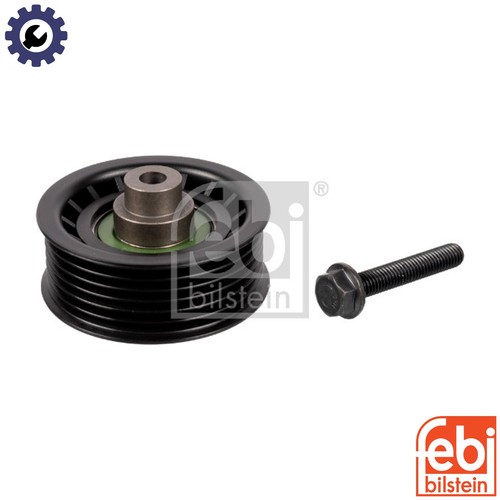 Deflectionguide pulley vribbed - pulley,