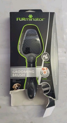 Furminator dual grooming brush - grooming,