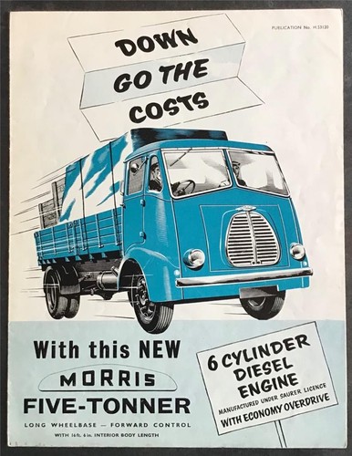 Morris five tonner sales - five,