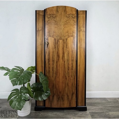 Bow fronted vintage - bow-fronted, wardrobe