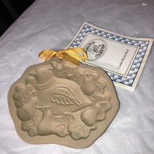 Vtg Brown Bag Cookie Art Mold