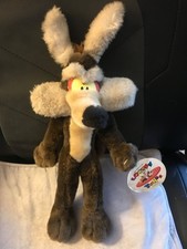 14 " LOONEY TUNES ( WILE E. COYOTE ) SOFT TOY FIGURE
