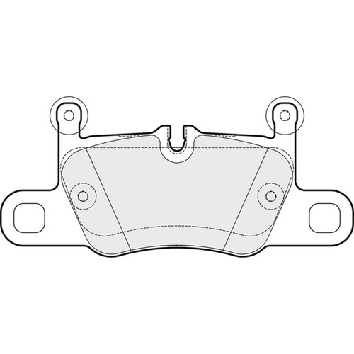 Brake pads set for porsche - brake,