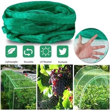 6x Anti-Bird Pond Net Netting Plants Veg Fruit Protection Garden Fine Mesh 2m 6m