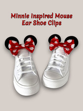 Red Polka Dot Mouse Ear Shoe