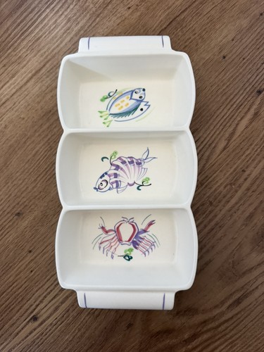 Poole pottery hors oeuvres - pottery,