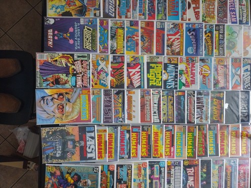 100 boarded marvel - dc/marvel, mixed