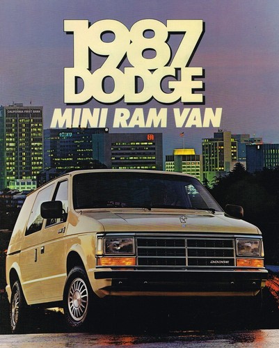 Big 1987 dodge mini ram - 1987,