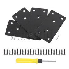 Black Stainless Steel Flat