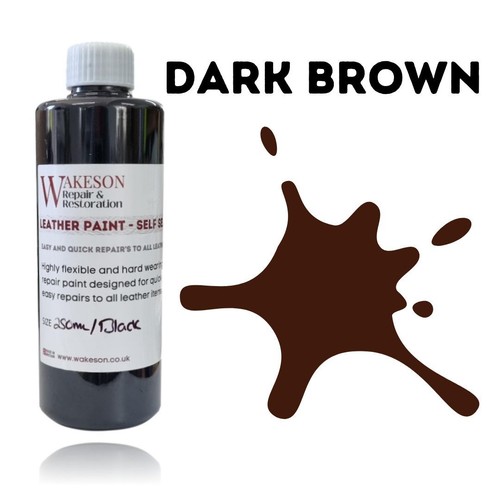 Dark brown leather repair - dark,