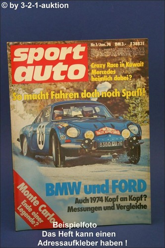 Sport car zakspeed - 1/74,