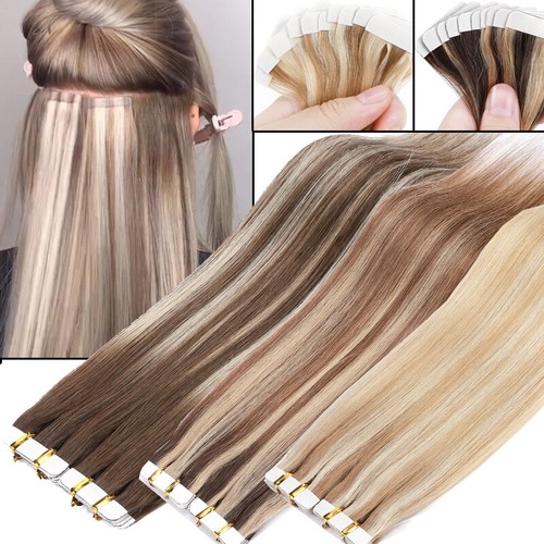 40pcs tape human hair - 40pcs, in