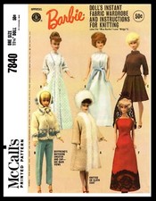McCall's 7840 BARBIE Pattern