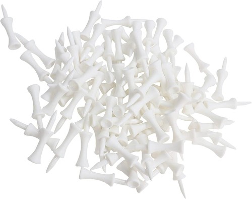 Plastic castle golf tees - castle,