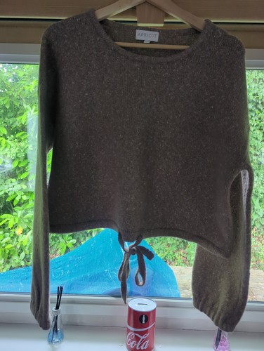 Apricot cropped long sleeved - cropped,