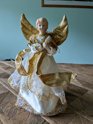 Vintage porcelain gold wings - vintage,