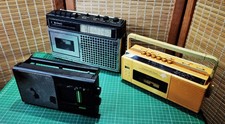 3X  Vintage Radios for Spares