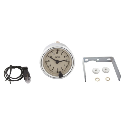 Clock gauge 52mm magnolia - clock,