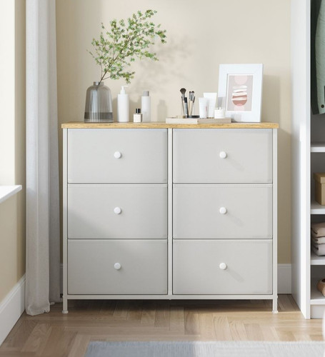 Fabric drawers chest of - chest,