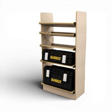 Van power tool storage rack - tool,