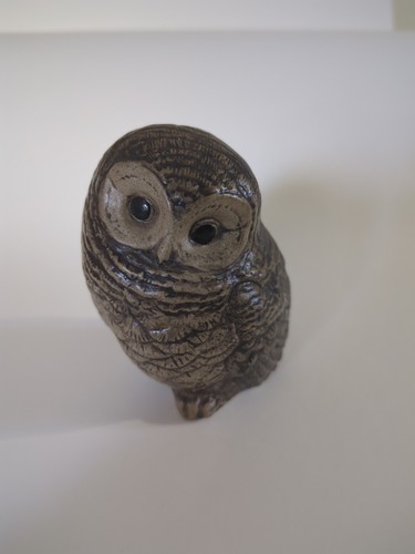 Poole pottery stoneware - stoneware, owl