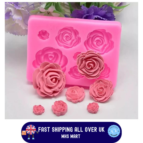 Rose flower silicone - rose,