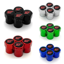 4 ST Valve Dust Caps Non-Stick For All Models Fiesta Focus St Line X Kuga MONDEO
