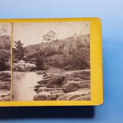 Loch maree stereoview c1860 - loch, 3d
