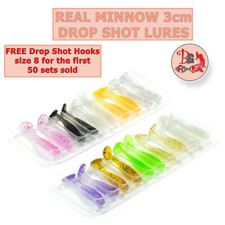 Minnow Soft Lure Drop Shot