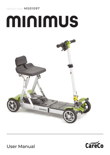 Careco mobility scooter - mobility,