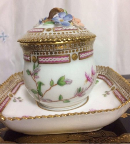 Flora danica custard cup - flora, &