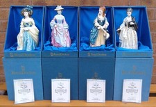 ROYAL DOULTON “GAINSBOROUGH LADIES” FIGURINE SELECTION - BOXED WITH COA’S.