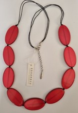 Pearl Shell Necklace ANNA NOVA Polished Pink Adjustable Length Clasp Fitting