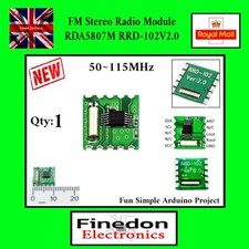 RDA5807M FM Stereo Radio Module RRD-102V2.0 Wireless Arduino PCB UK Seller