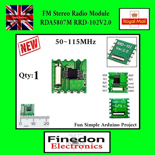 Rda5807m stereo radio - fm,