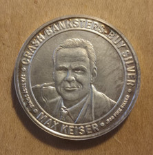 Rare Max Keiser Silver 0.5 Oz